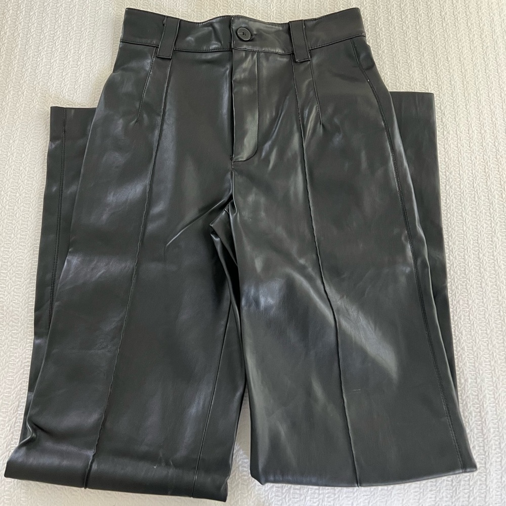 Zara Leather Pants